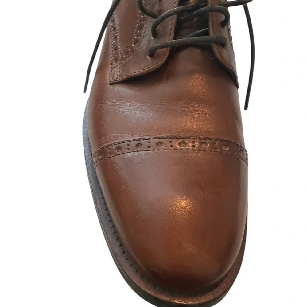 Cole‎ Haan Men's Jefferson Grand Cap Toe Oxford -British Tan - US 8M